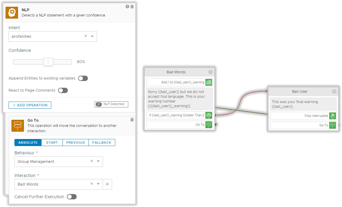 set up npl of your telegram group chatbot